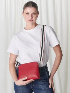 Hudson Cross Body Bag Red