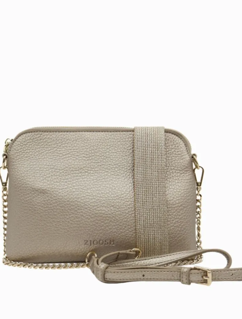 Hugo Cross Body Bag Gold