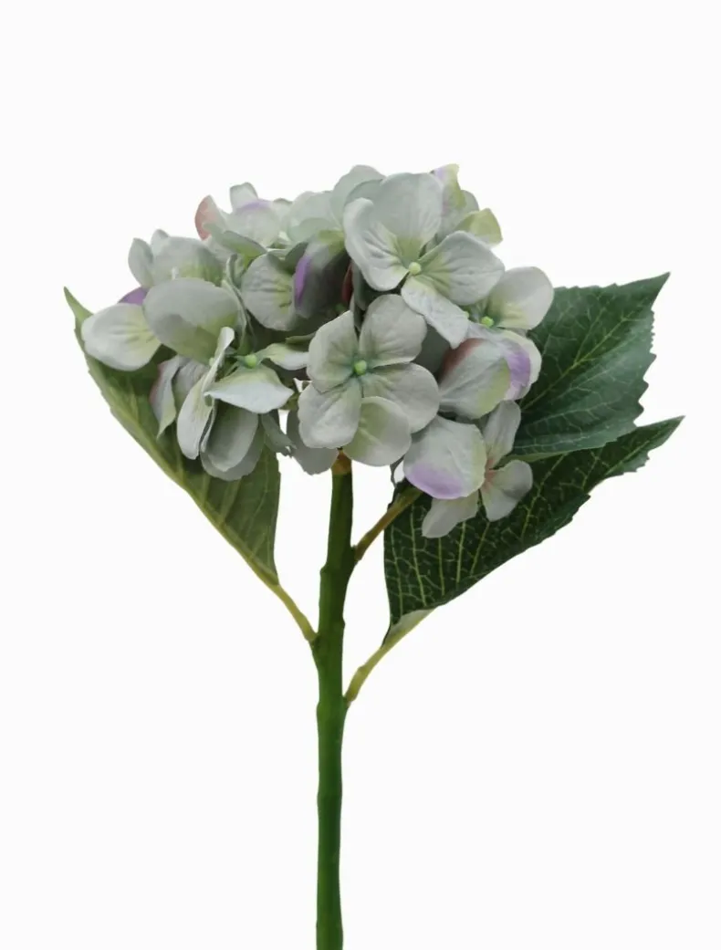 Hydrangea Stem 50cm Blue Green