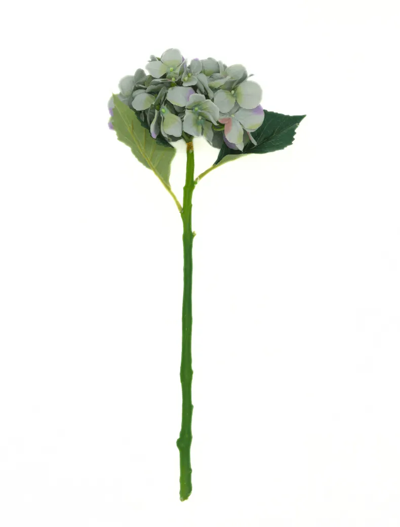 Hydrangea Stem 50cm Blue Green