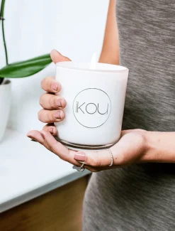 iKOU Eco Luxury Candle De-Stress Large