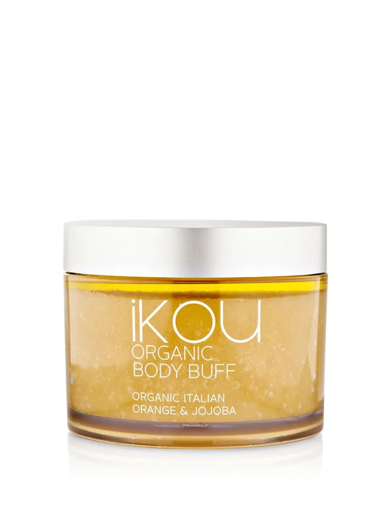 iKOU Italian Orange and Jojoba Organic Body Buff