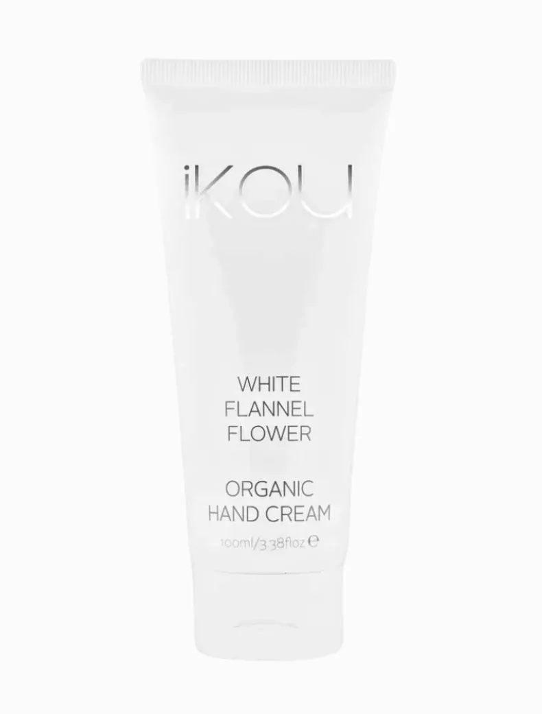 iKOU White Flannel Flower Organic Hand Cream