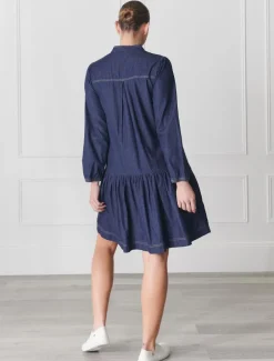 Indie Denim Dress Dark Indigo