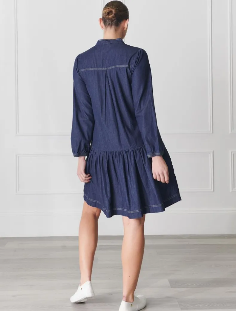 Indie Denim Dress Dark Indigo