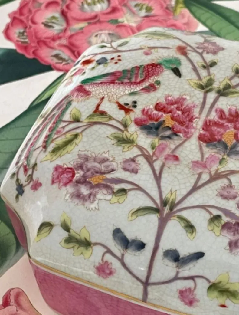Isla trinket box pink