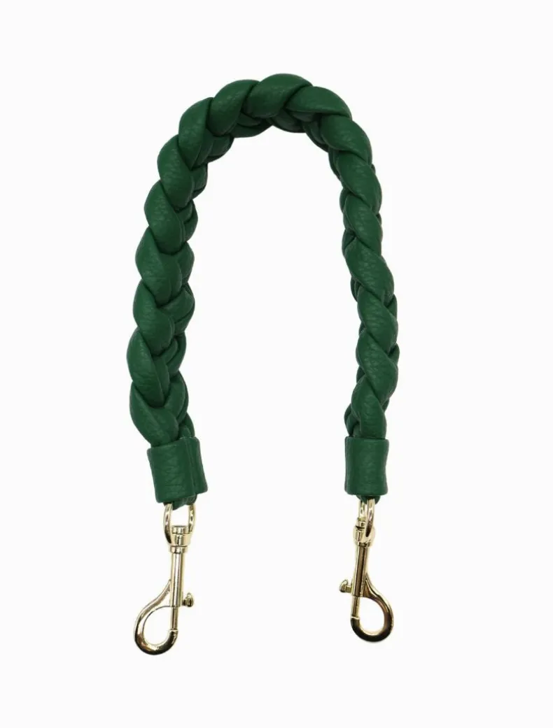 Jacie Plaited Strap Green - FINAL SALE