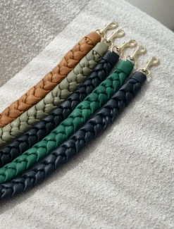 Jacie Plaited Strap Khaki - FINAL SALE