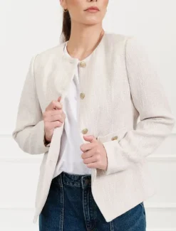 Jeanne Jacket Bone