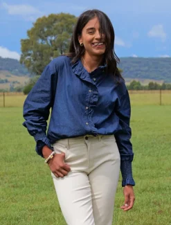Jessica Denim Shirt Indigo