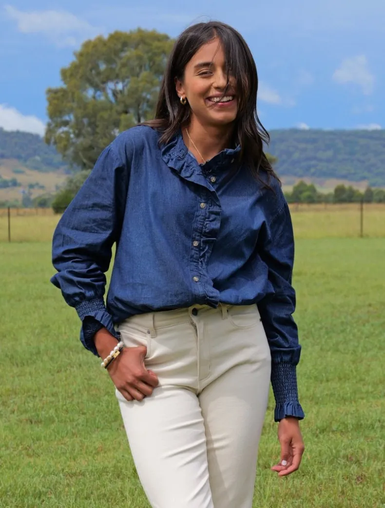 Jessica Denim Shirt Indigo