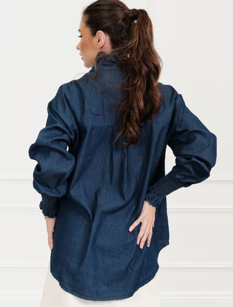 Jessica Denim Shirt Indigo