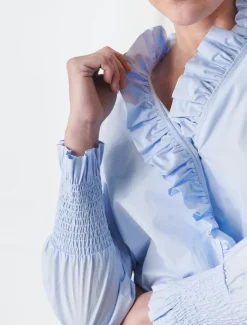 Jessie V Shirt Blue