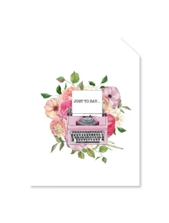 Just To Say Tag Pink