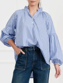 Kell Shirt Gingham Blue