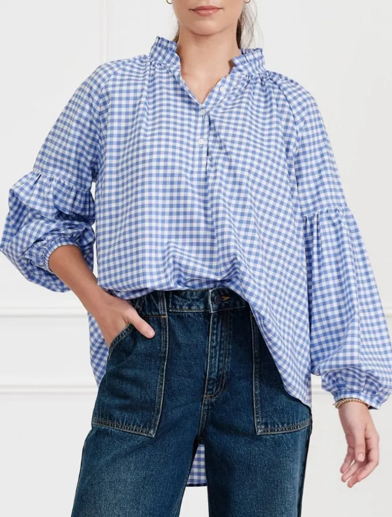 Kell Shirt Gingham Blue