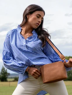 Kell Shirt Gingham Blue