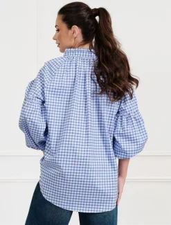Kell Shirt Gingham Blue