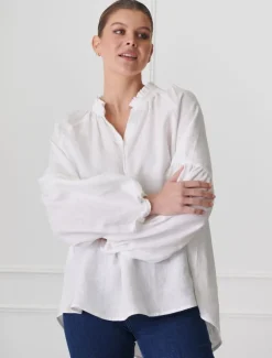 Kell Shirt Linen White