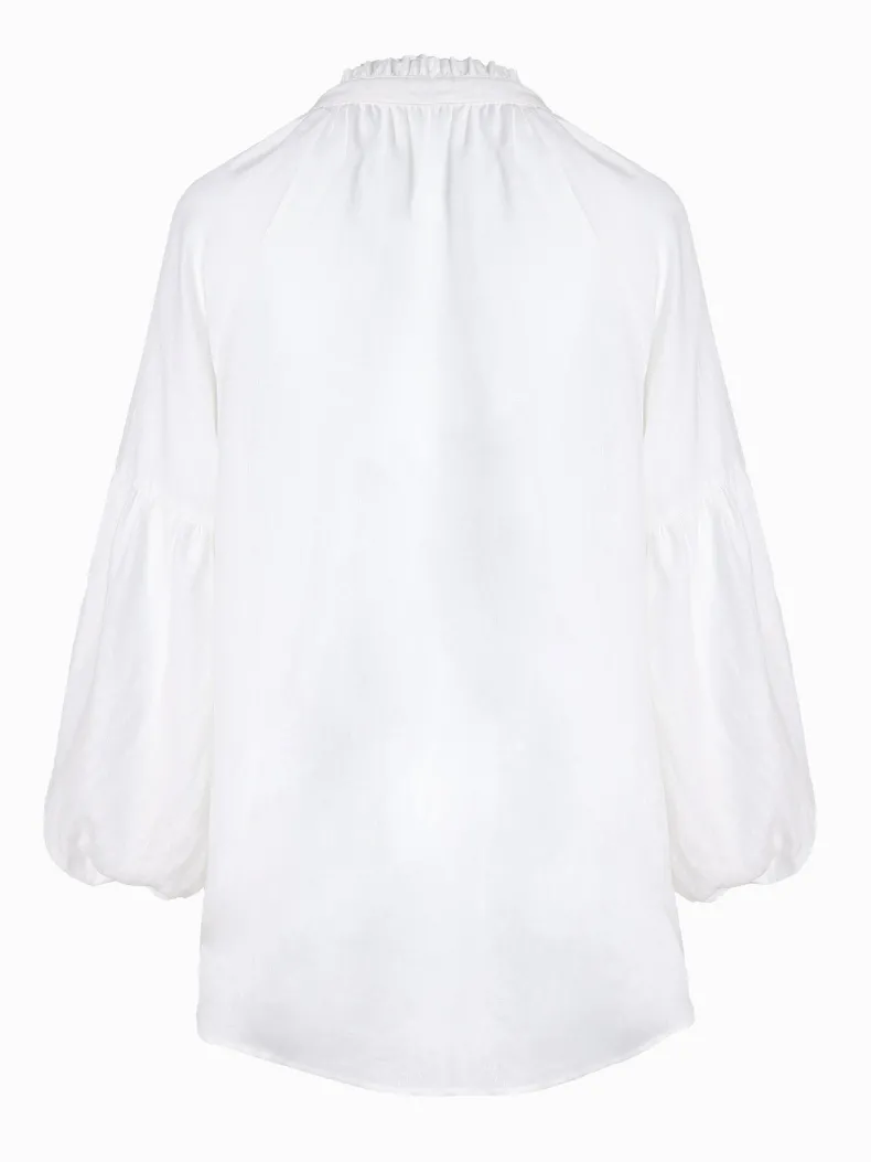 Kell Shirt Linen White