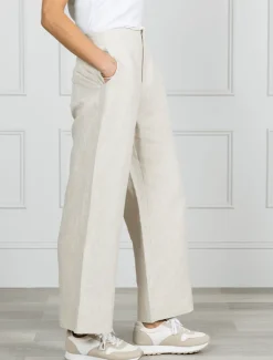 Kirsty Linen Pant Oatmeal - FINAL SALE