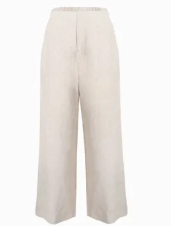 Kirsty Linen Pant Oatmeal - FINAL SALE
