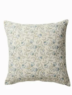 Lalita Blue Block Print Cushion 50cm x 50cm