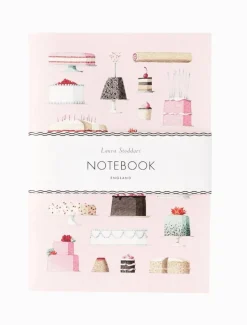 Laura Stoddart A5 Notebook Cakes