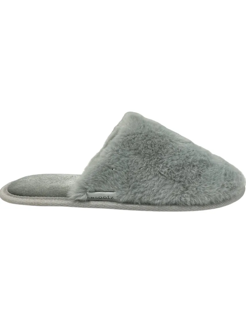 Leura Slipper Grey - FINAL SALE