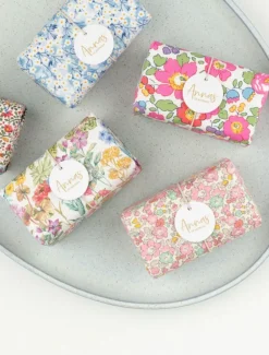 Liberty Fabric Wrapped Soap