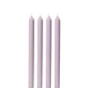Lilac 30cm Dinner Candle (Pack of 4)