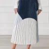 Lily Pleat Skirt Multi Coloured