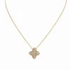 Lotus Necklace Gold
