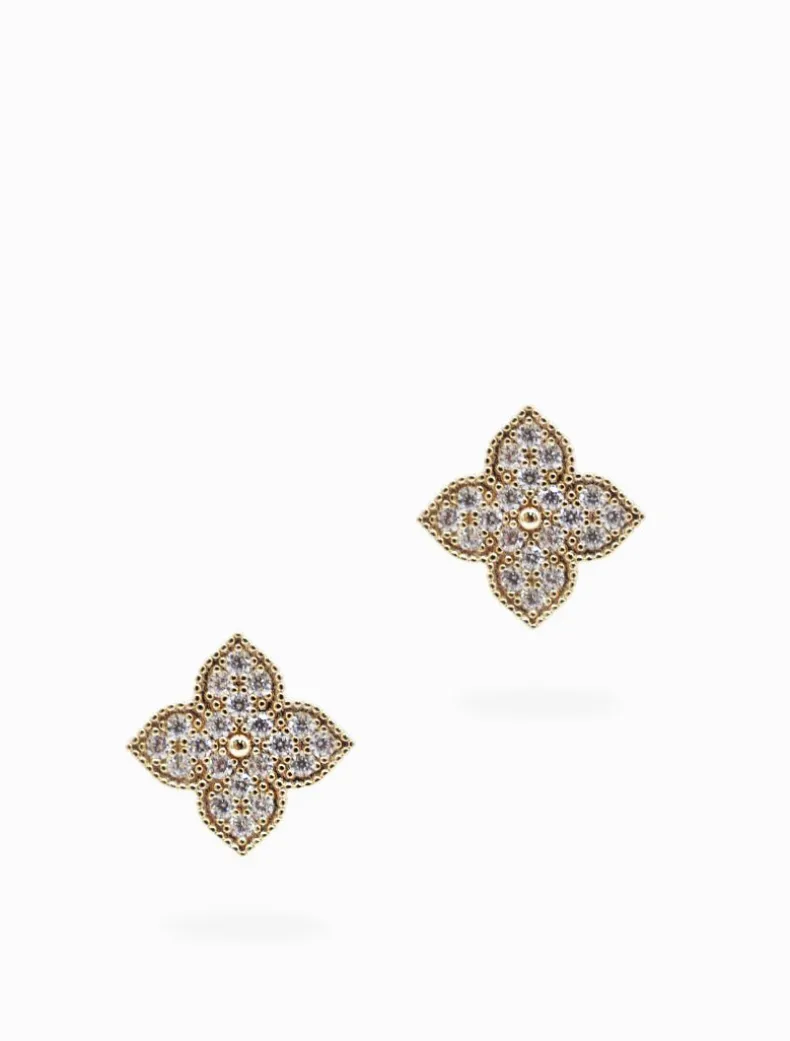 Lotus Studs Gold