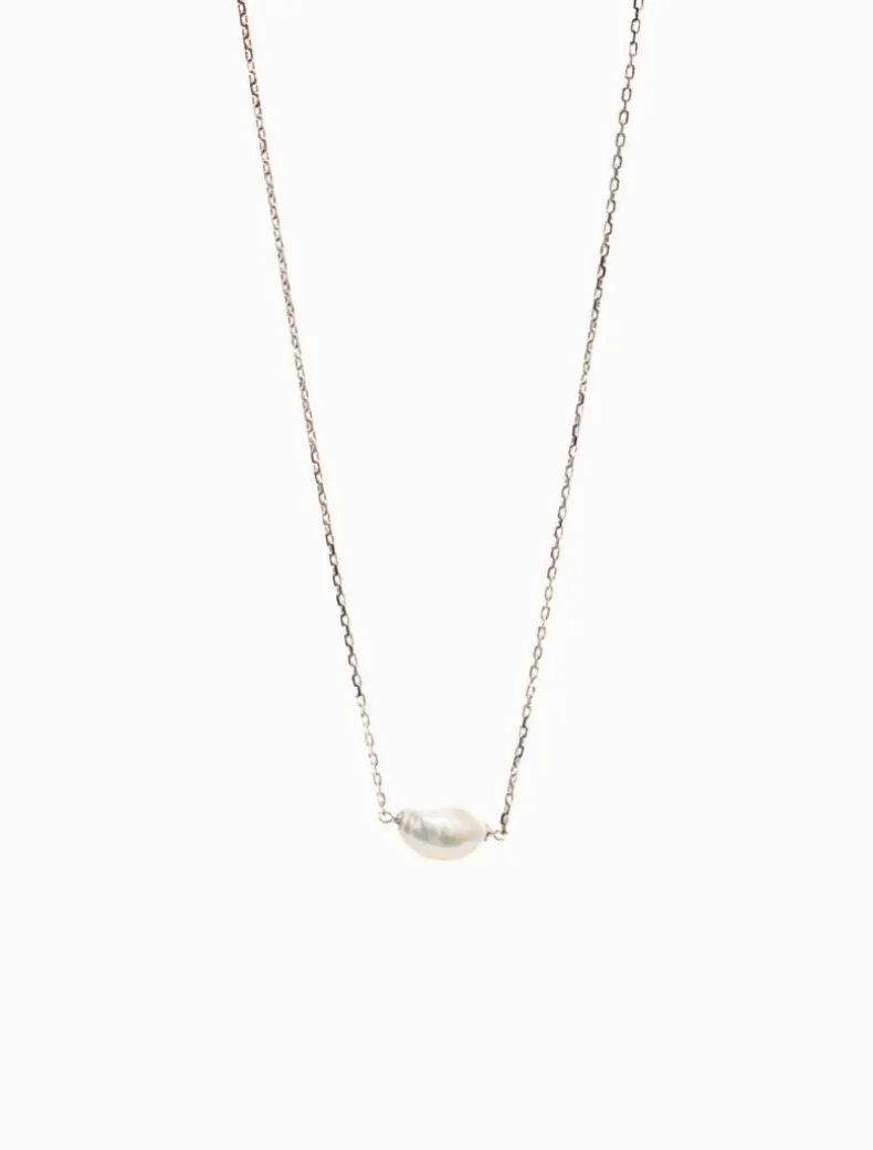 Lucienne Freshwater Pearl on Chain 925 Gold