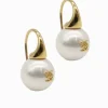 Lucienne Insignia Pearl Hooks Gold
