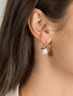 Lucienne Pearl Hooks 925 Gold
