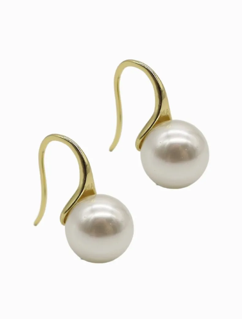 Lucienne Pearl Hooks Gold Large
