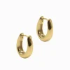 Lucienne Tear Drop Huggies 925 Gold