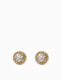 Lucienne White Crystal Surround Studs