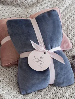 Luxe Velvet Heat Pillow Storm