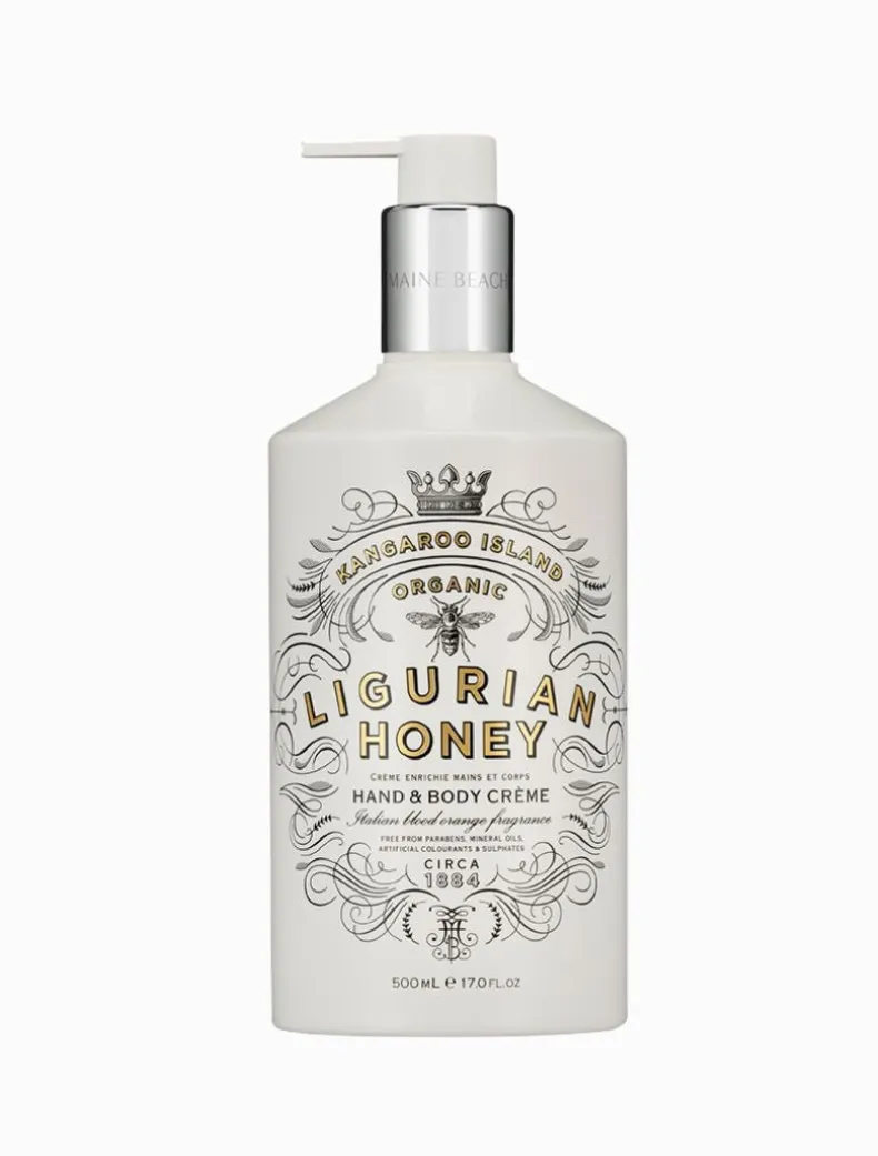 Maine Beach Ligurian Honey Hand u0026 Body Crème 500ml