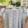 Majorelle Round Tablecloth Blue