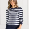 Melanie Knit Jumper Striped- FINAL SALE