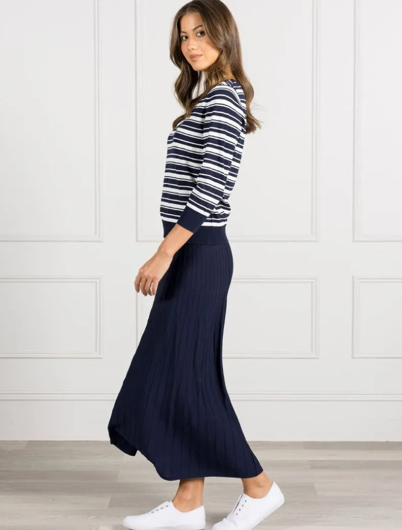 Melanie Knit Jumper Striped- FINAL SALE