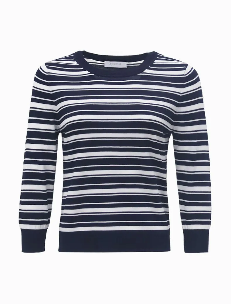 Melanie Knit Jumper Striped- FINAL SALE