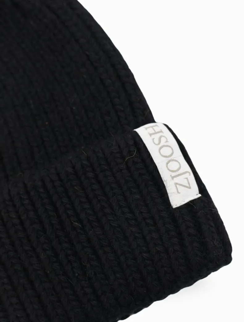 Meribel Beanie Black - FINAL SALE