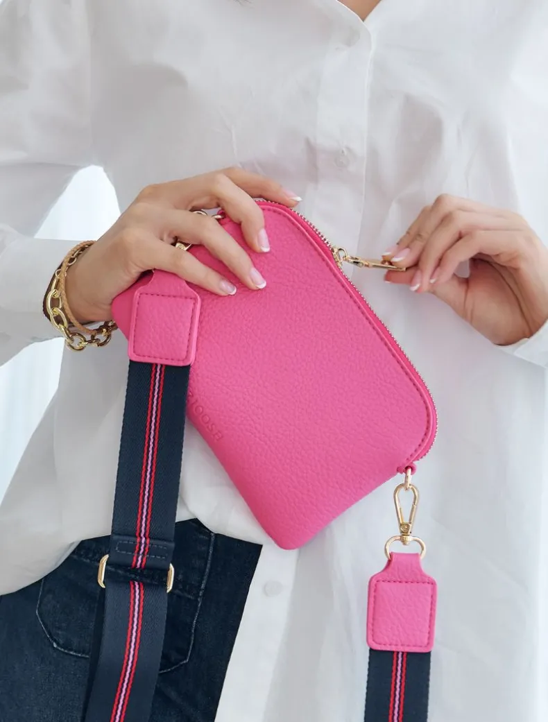 Missy Hugo Cross Body Bag Bright Pink