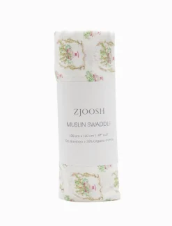 Muslin Swaddle Flower Urn