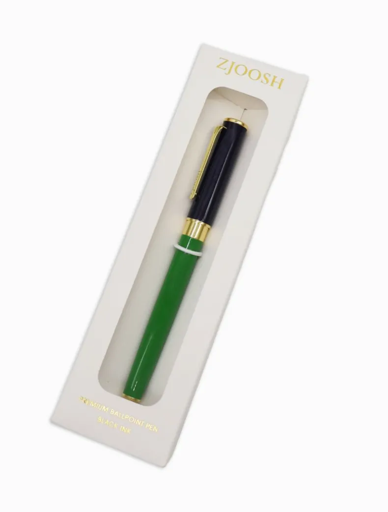 Paige Pen Navy Green